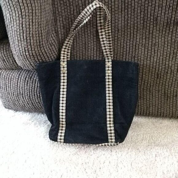 Longaberger small black tote - Picture 2 of 7